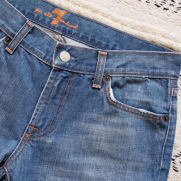 7 For All Mankind Womens Bootcut Jeans Sz 29 - Picture 5 of 7